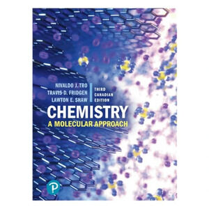 Chemistry A Molecular Approach Textbook for Chem 1000/1001 3rd Canadian Edition